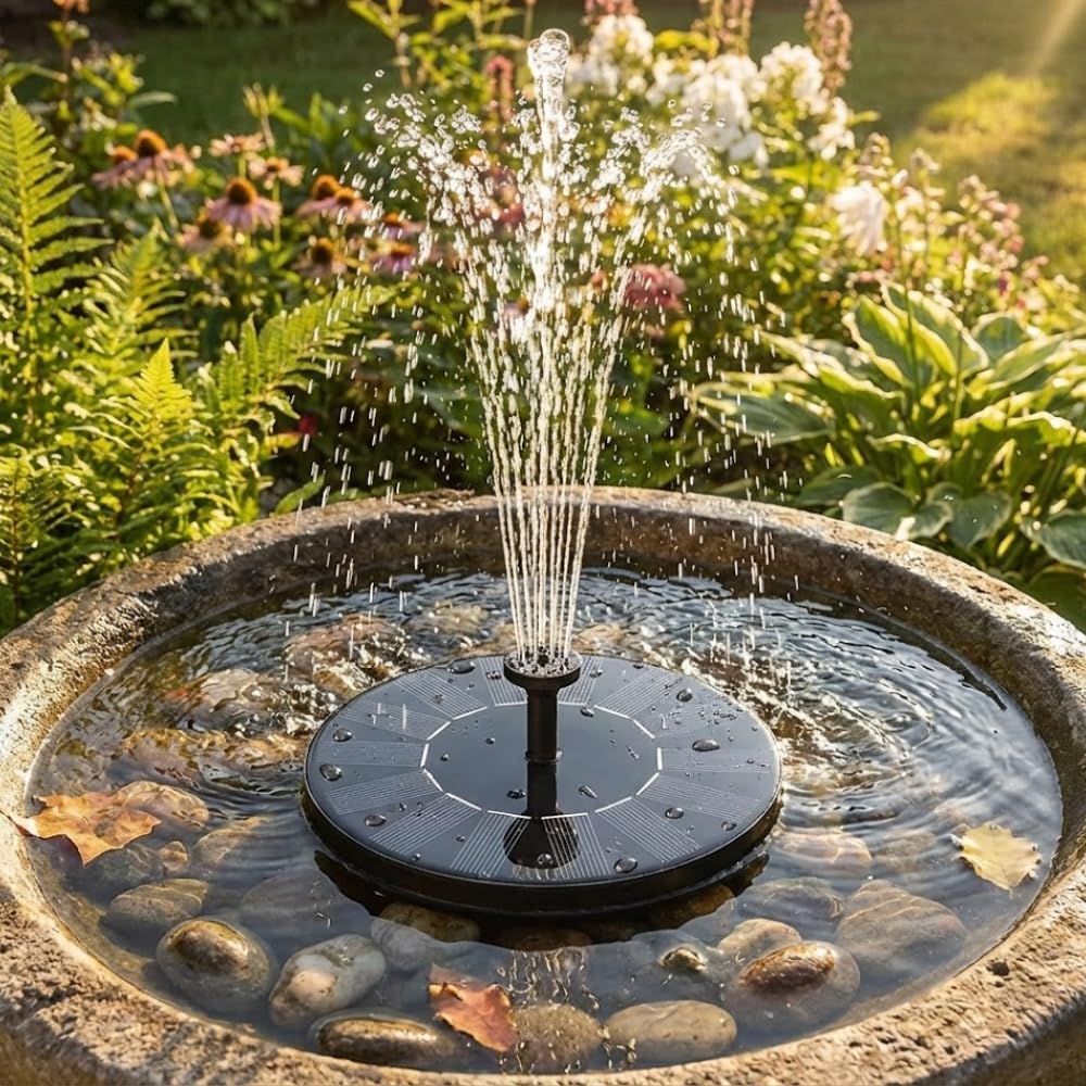 Solar Bird Bath Fountain Pump