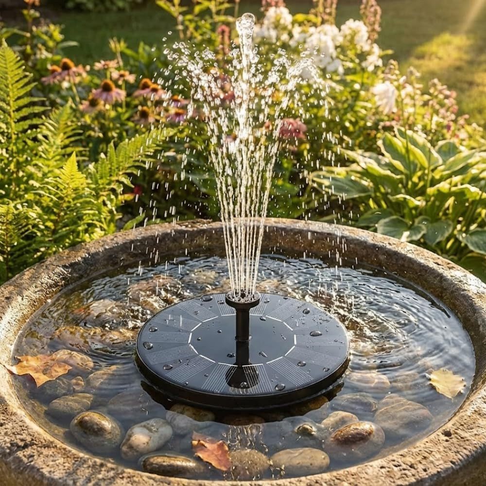 Solar Bird Bath Fountain Pump
