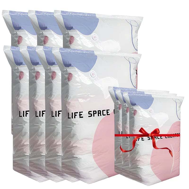 📦 Large-Capacity Vacuum Bags – No Pump Needed! 💨✨