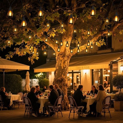 ✨ Solar Flame String Lights