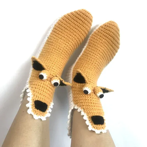 🎅Christmas Sale- 3D Knit Crocodile Socks