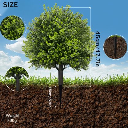 🌳Artificial Topiary Ball Tree