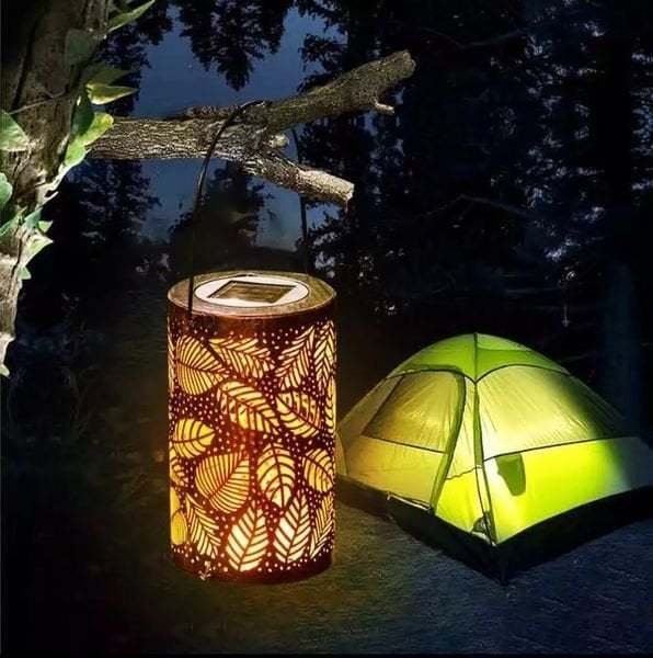 Solar Leaf Hanging Lamp