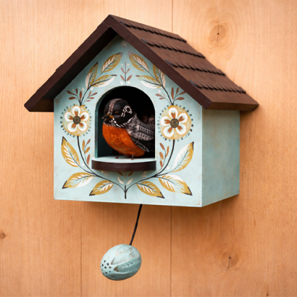 🔥LAST DAY 50% OFF-Whimsical Kinetic Art Birdhouse Wall Decor(✨Same as in the video)