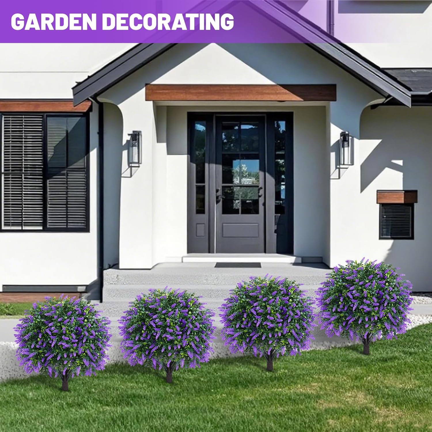 💜Artificial Lavender Trees