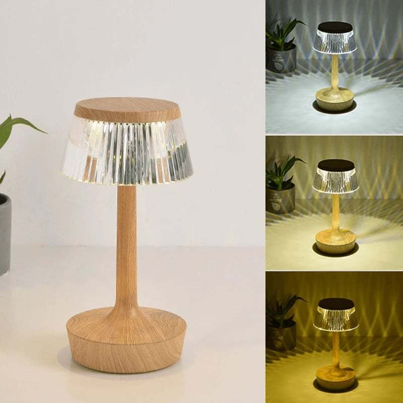 Creative Crystal Mushroom Table Lamp