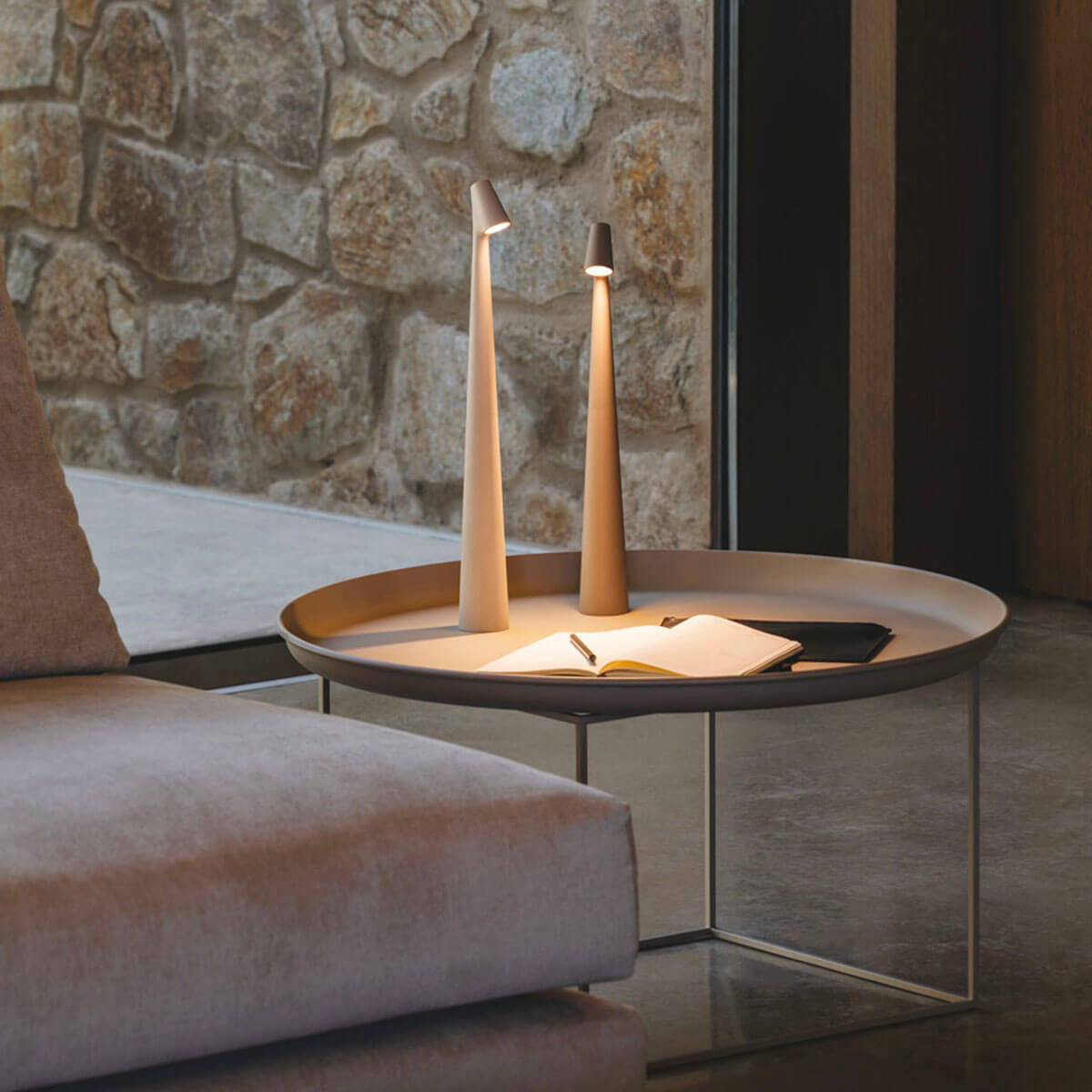 LuminaElegance Portable Table Lamp