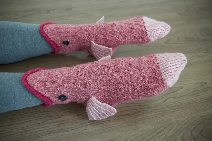 🎅Christmas Sale- 3D Knit Crocodile Socks