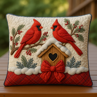 Interesting Quilted Pillow