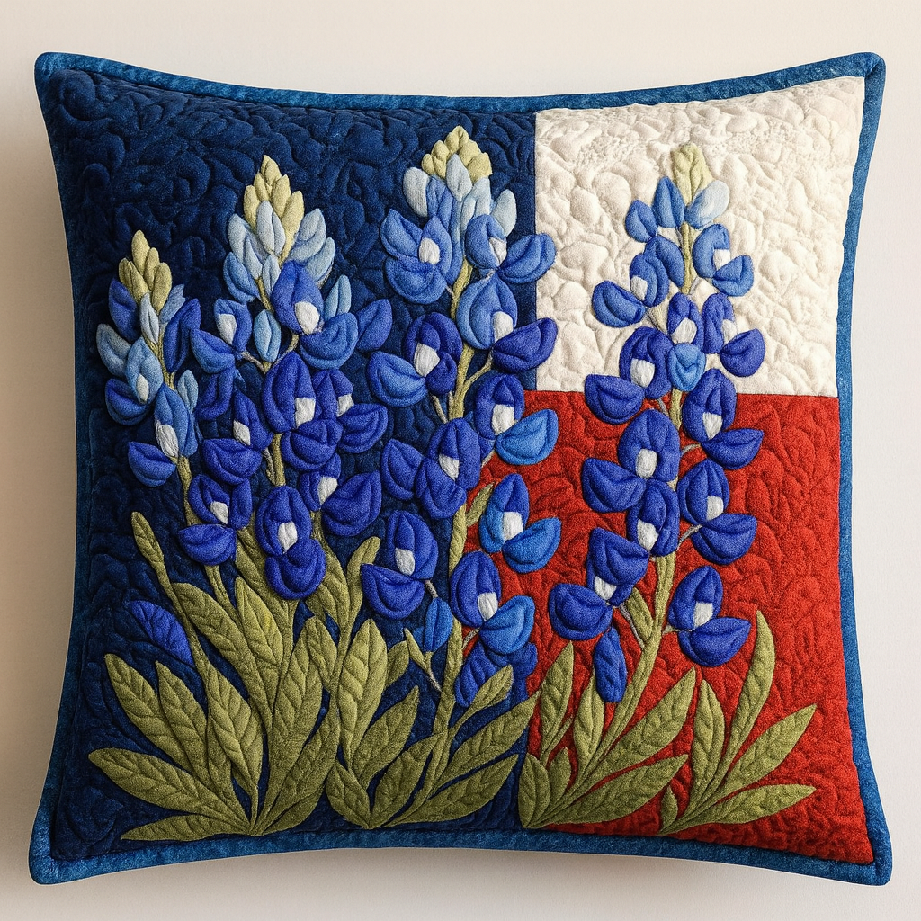 Interesting Quilted Pillow