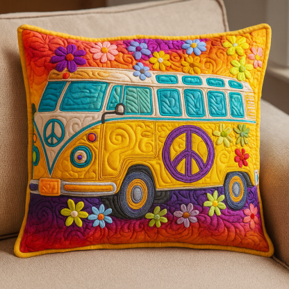 Interesting Quilted Pillow