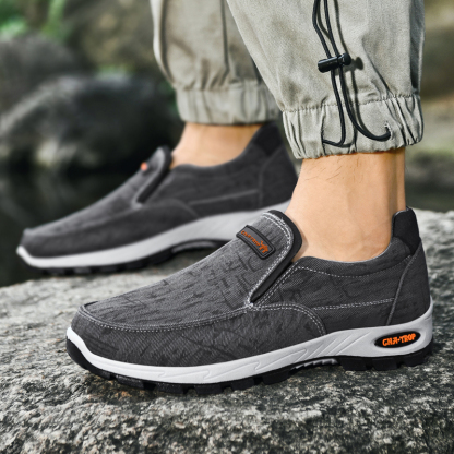 🔥LAST DAY 70% OFF🔥Men's Arch Support & Breathable and Light & Non-Slip Shoes - Proven Plantar Fasciitis, Foot and Heel Pain Relief.
