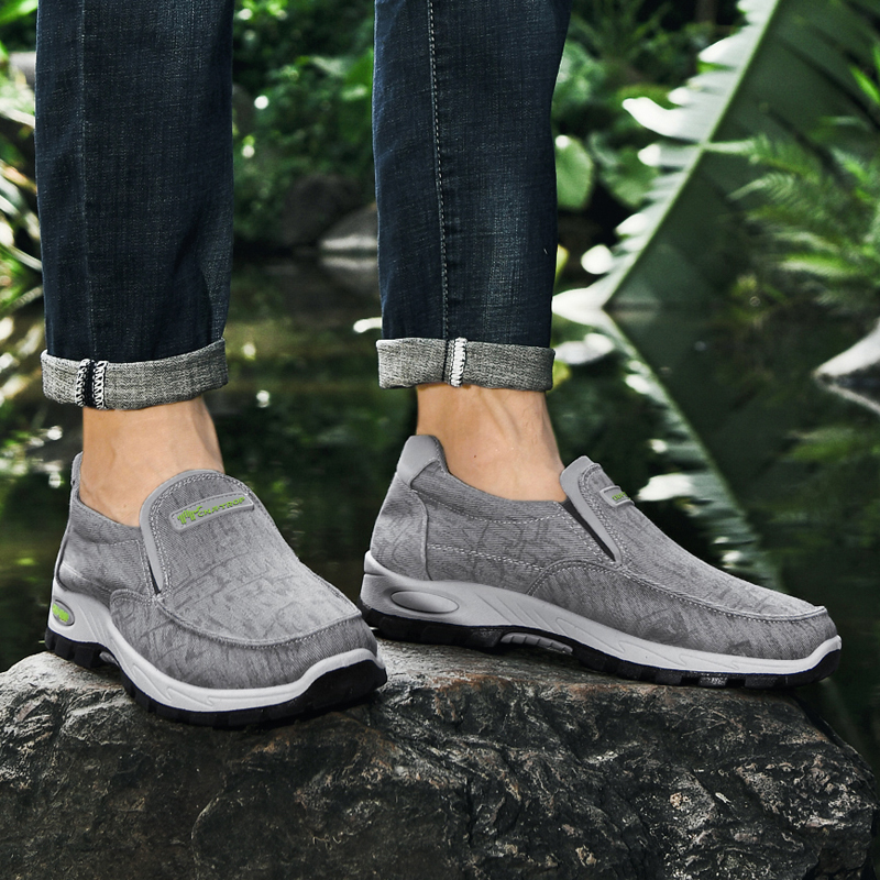 🔥LAST DAY 70% OFF🔥Men's Arch Support & Breathable and Light & Non-Slip Shoes - Proven Plantar Fasciitis, Foot and Heel Pain Relief.