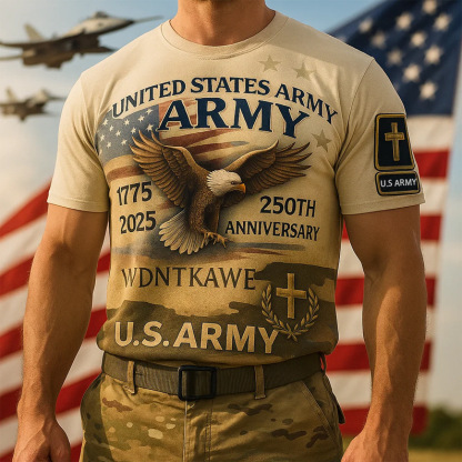 🔥 LAST DAY 50% OFF – American Grit™ Army Tee