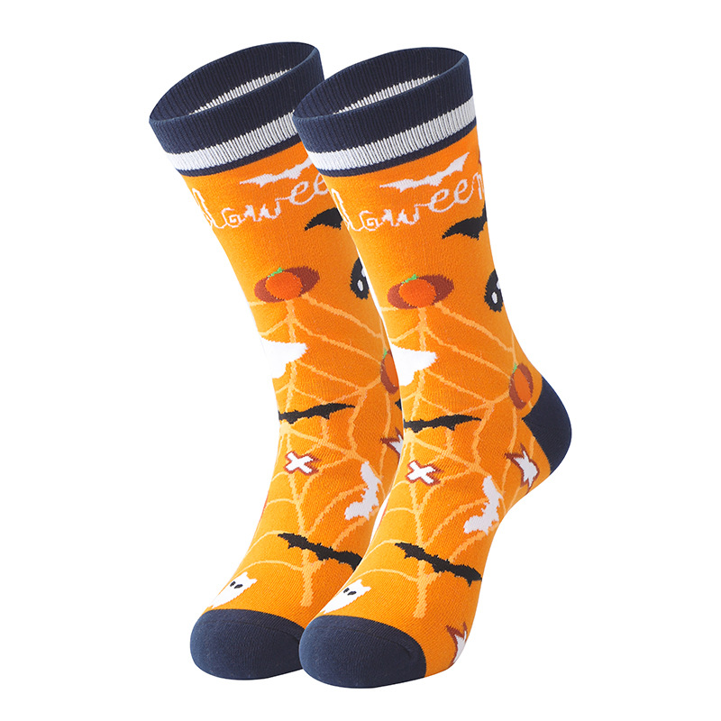 🎃 Halloween Cotton Socks – Spooky & Fun Holiday Style