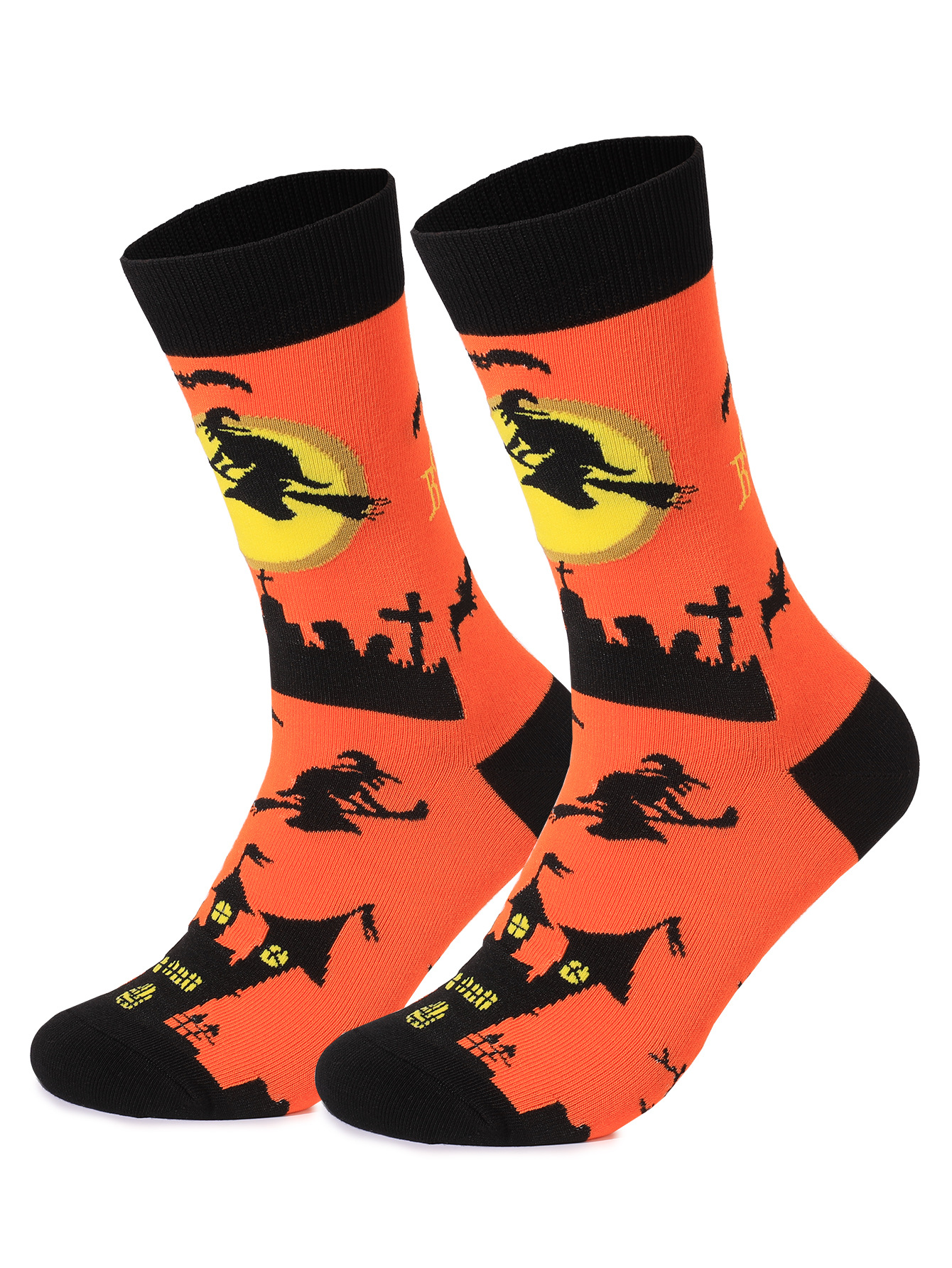🎃 Halloween Cotton Socks – Spooky & Fun Holiday Style