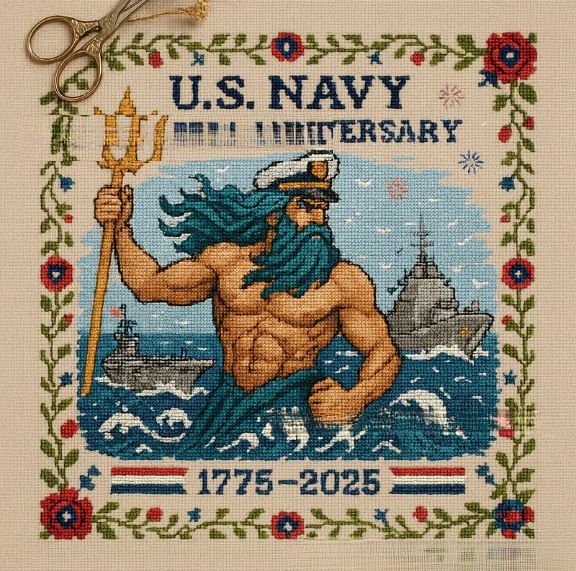 🔥LAST DAY 49% OFF - 🦅US 250th Anniversary Cross Stitch Kits ✨250th A