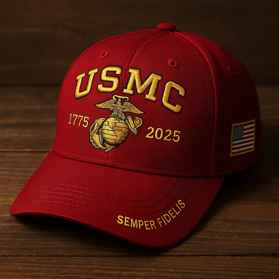 🔥 LAST DAY 50% OFF – USMC Vintage-Style Baseball Cap
