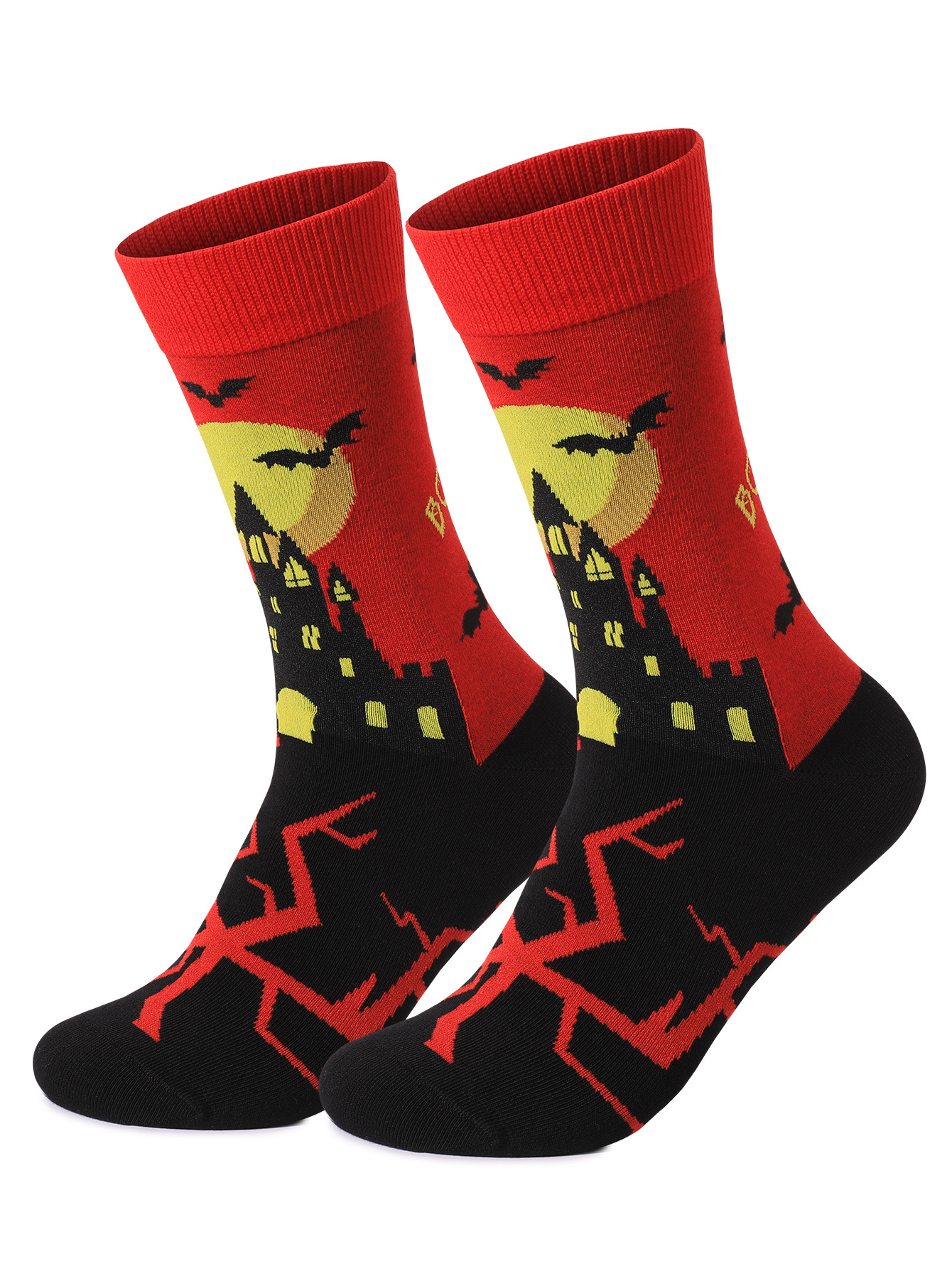 🎃 Halloween Cotton Socks – Spooky & Fun Holiday Style