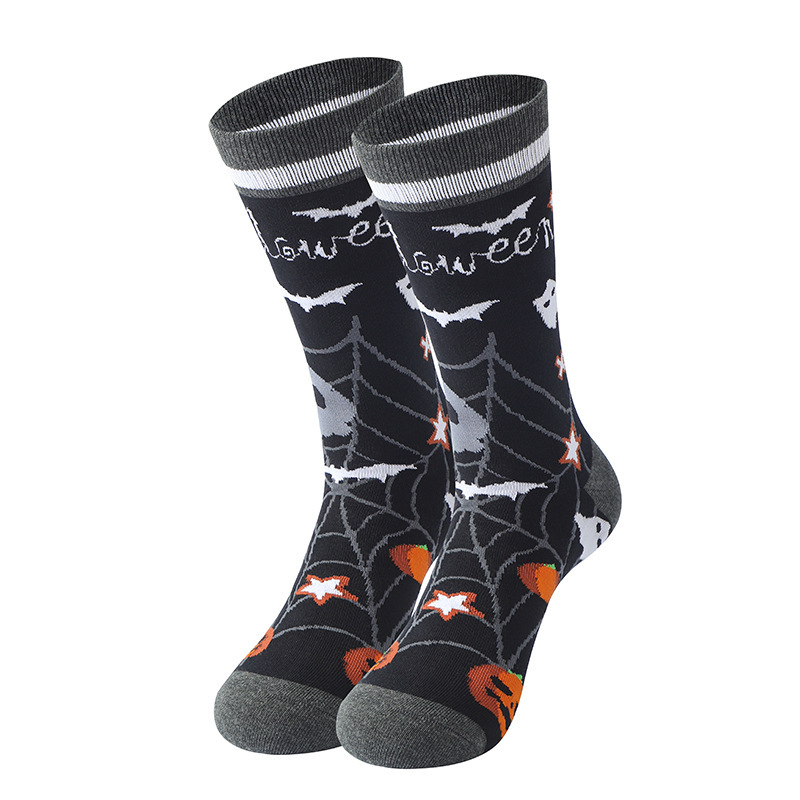 🎃 Halloween Cotton Socks – Spooky & Fun Holiday Style