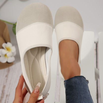 Women’s Slip-On Comfort Loafers – Easy Slip-On, Soft Upper, Flat & Supportive, Fleece or Non-Fleece