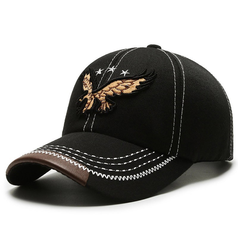 Vintage Eagle Embroidered Baseball Cap – Adjustable Hat
