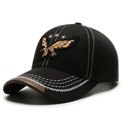 Vintage Eagle Embroidered Baseball Cap – Adjustable Hat