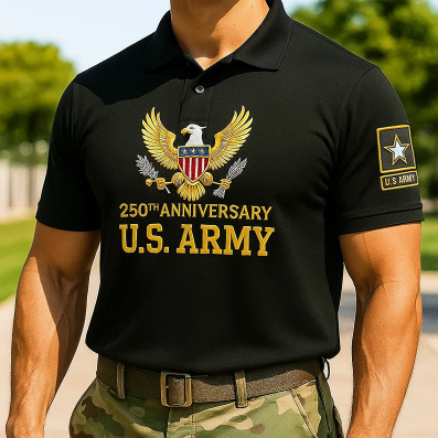 🔥 LAST DAY 50% OFF – ARMY STRONG 250™ Heritage Tee Honor. Duty. 250 Years of U.S. Army Pride