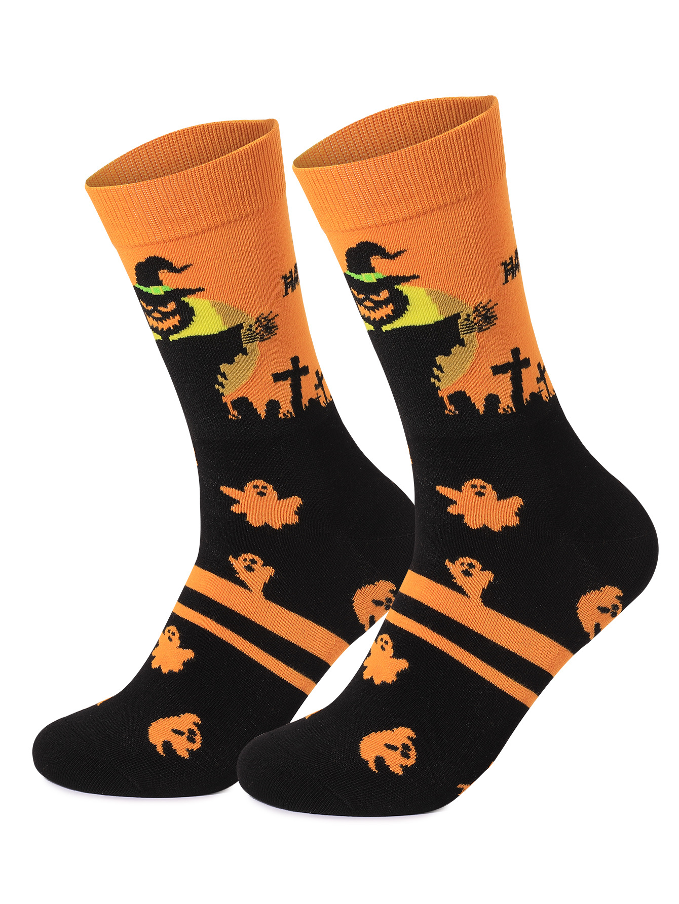 🎃 Halloween Cotton Socks – Spooky & Fun Holiday Style