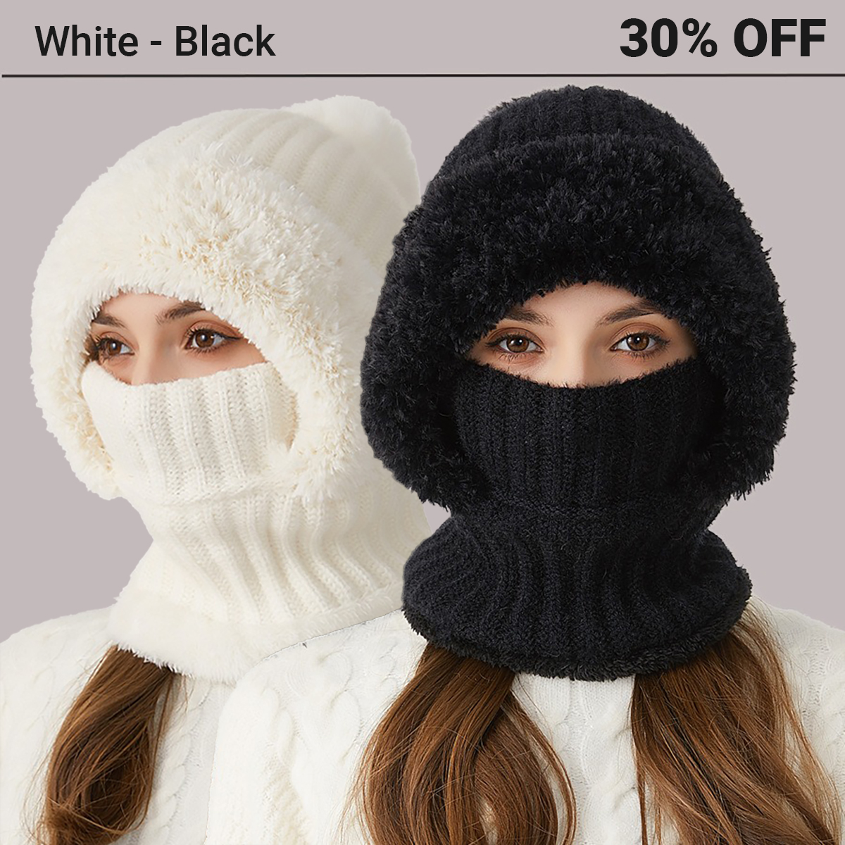 🔥50% OFF🎁Women's Knitted Hat In Autumn And Winter