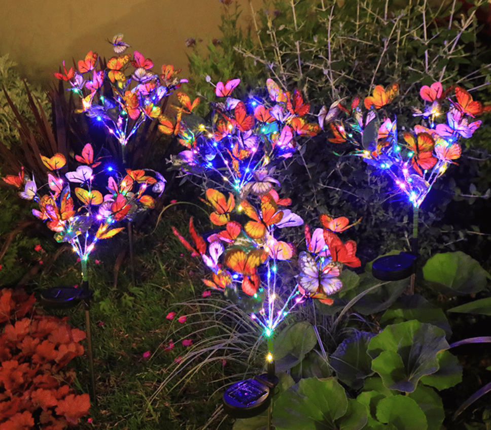 🦋Solar Outdoor Butterfly Lights💐