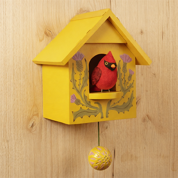 🔥LAST DAY 50% OFF-Whimsical Kinetic Art Birdhouse Wall Decor(✨Same as in the video)