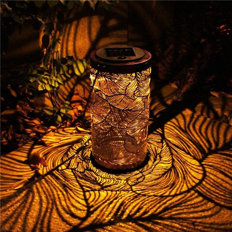 Solar Leaf Hanging Lamp