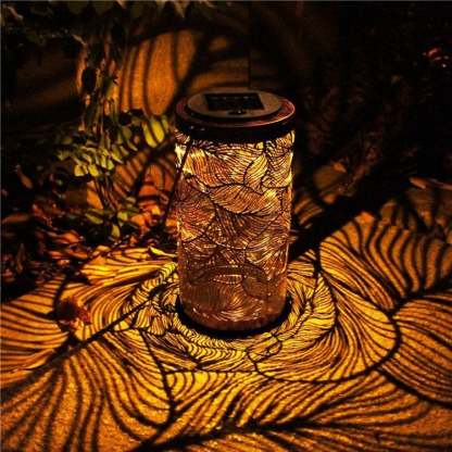 Solar Leaf Hanging Lamp