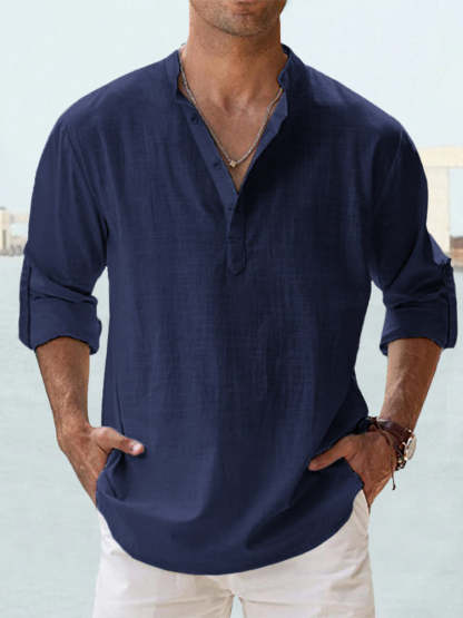 Men Can’t Get Enough of This Cozy Linen Shirt