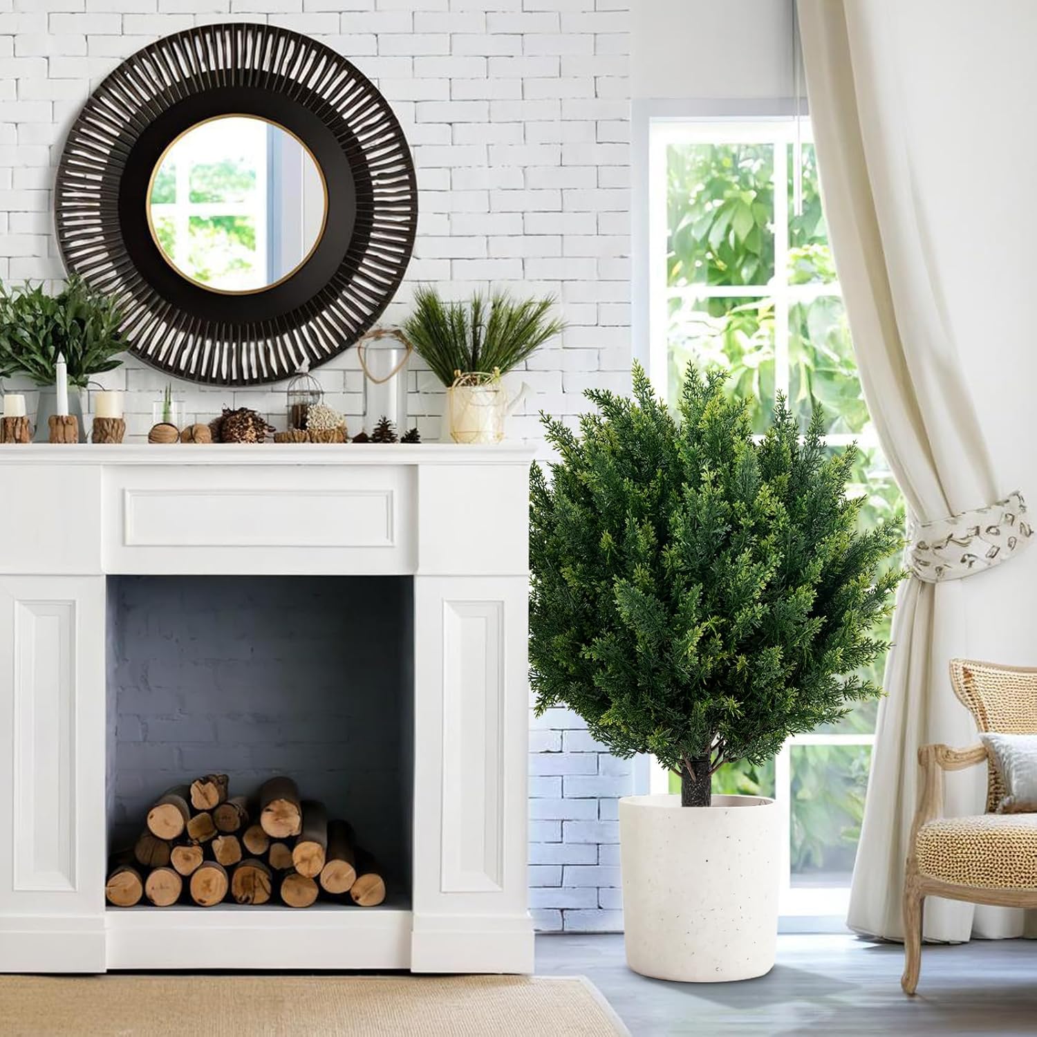 🌳Artificial Topiary Ball Tree