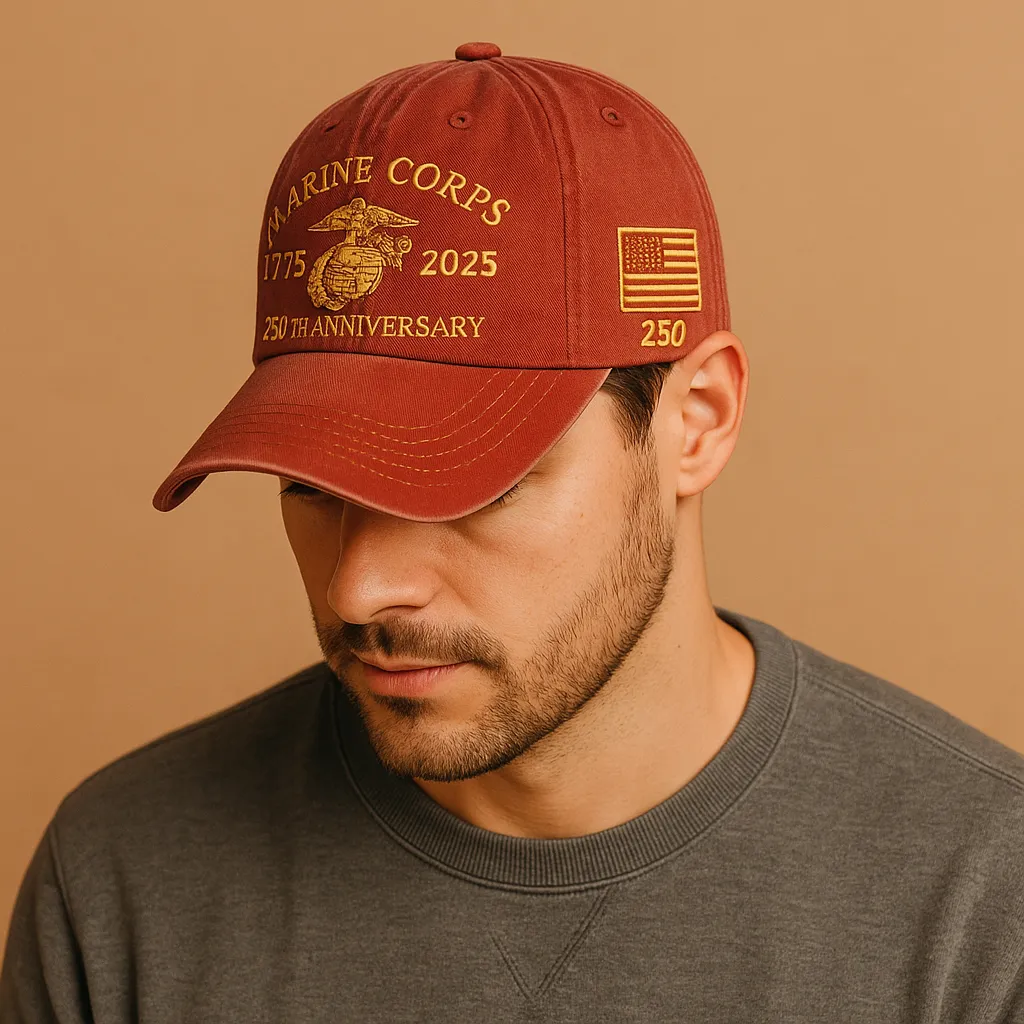 🔥 LAST DAY 50% OFF – USMC 250th Anniversary Vintage Cap