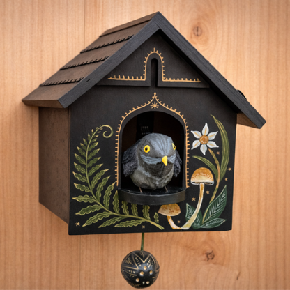 🔥LAST DAY 50% OFF-Whimsical Kinetic Art Birdhouse Wall Decor(✨Same as in the video)