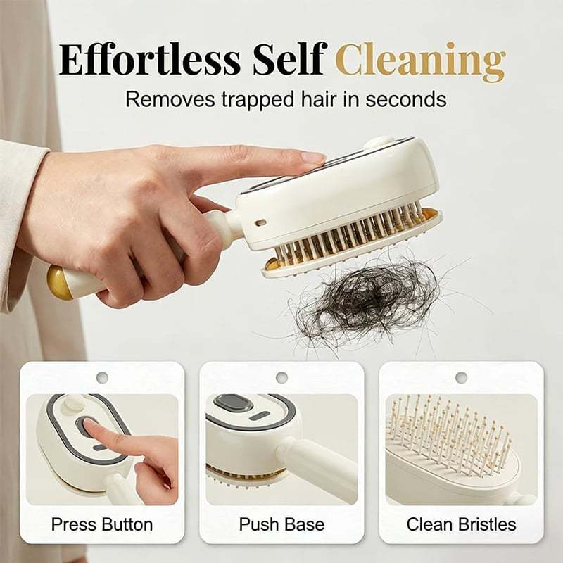 🏆Flash Sale⚡ 50K+ SOLD! Almost Gone-2026 Electric Steaming Massage Hair Care Brush