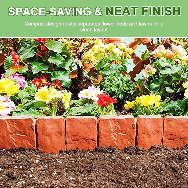 🔥 [40% OFF Limited Time] Plastic Garden Retaining Fence