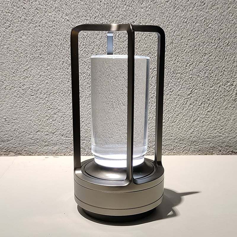 Metal Crystal Table Lamp - Exquisite Dimmable Ambient Lighting