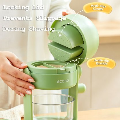 🍓 Two-Flavor Ice Shaver – Summer Fun for Everyone