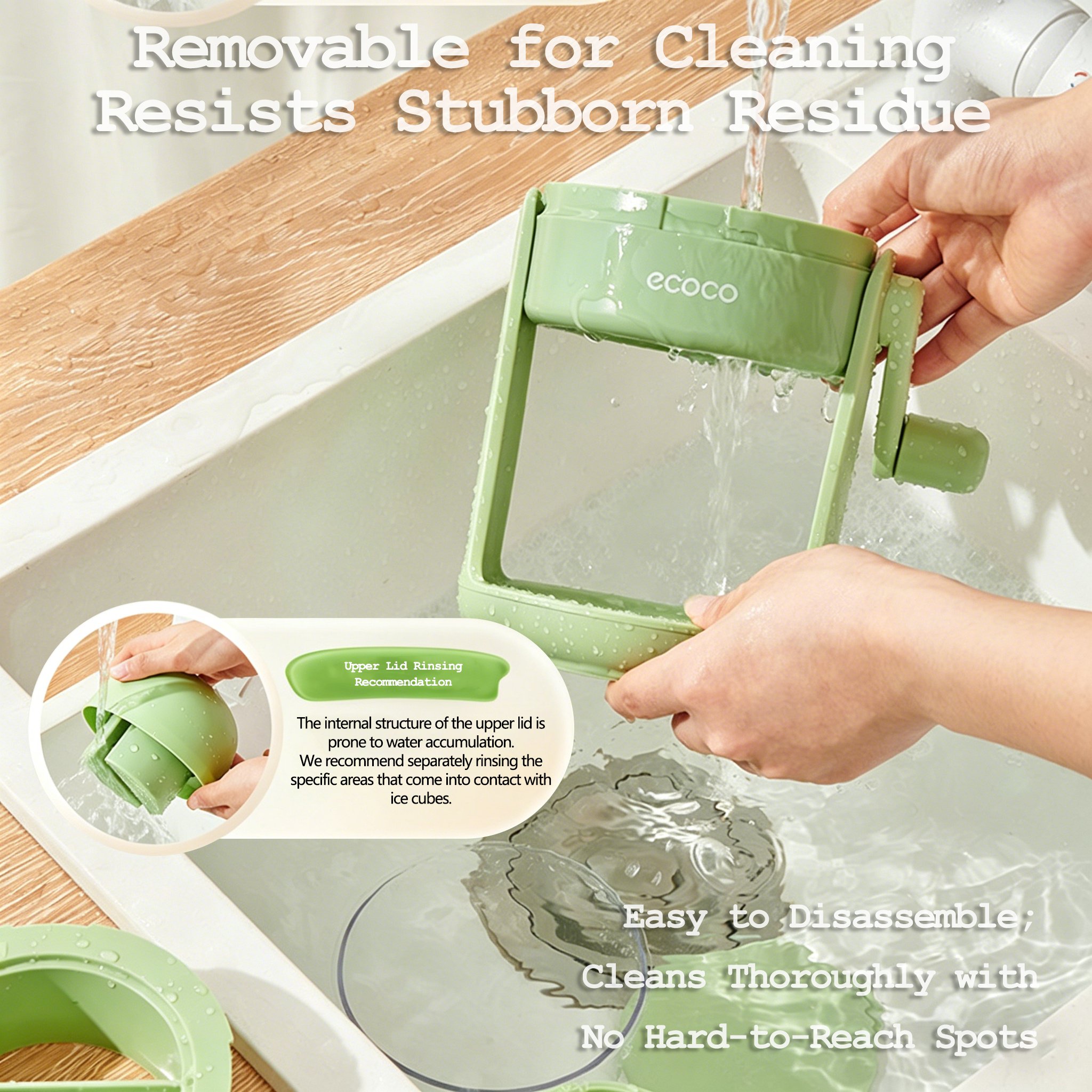 🍓 Two-Flavor Ice Shaver – Summer Fun for Everyone