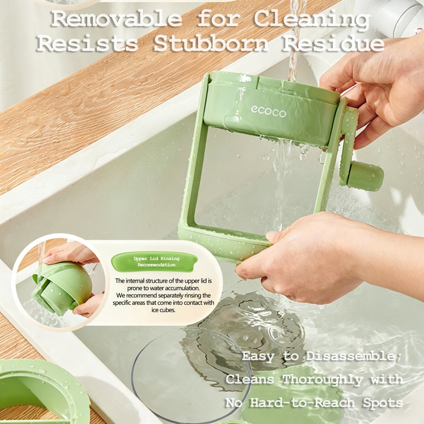 🍓 Two-Flavor Ice Shaver – Summer Fun for Everyone