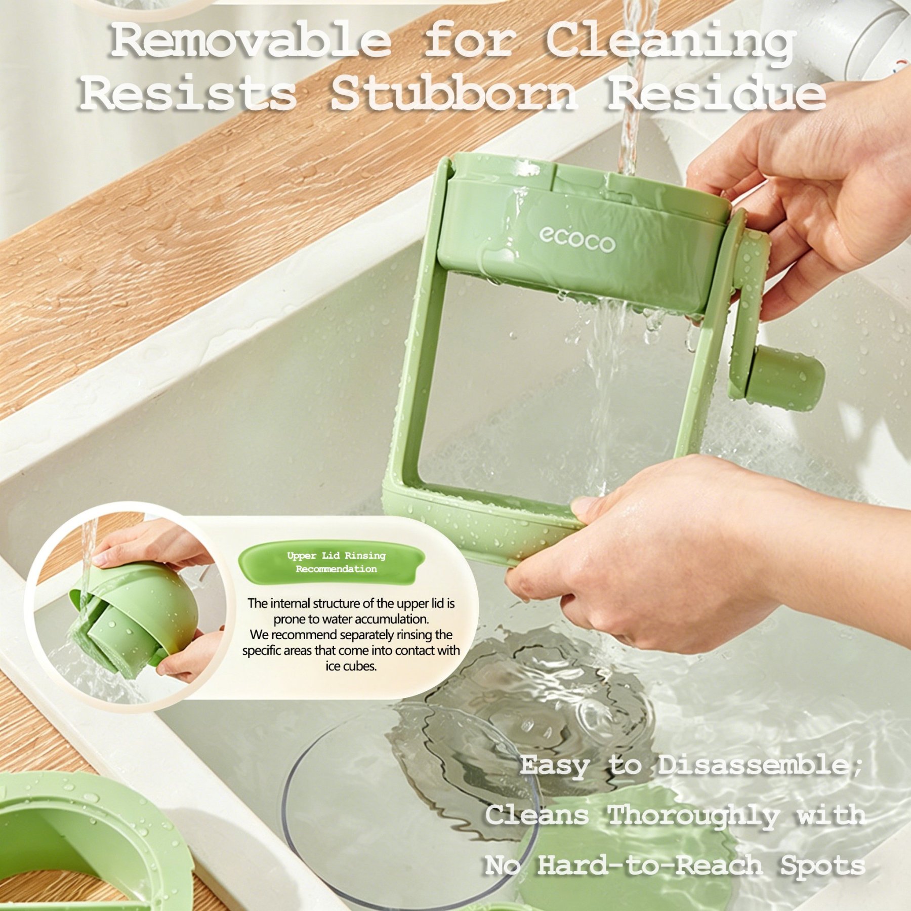 🍓 Two-Flavor Ice Shaver – Summer Fun for Everyone