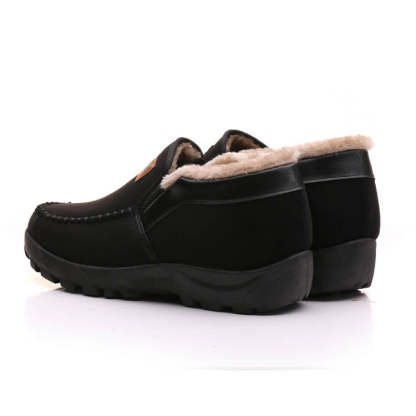 Men's Comfortable Waterproof Warm Cow Leather Snow Boots