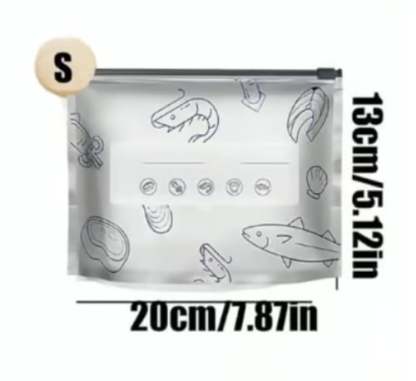 💥Reusable Aluminum Foil Freshness Seal Bags – Your Kitchen’s New Best Friend! 🍴✨