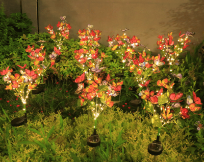 🦋Solar Outdoor Butterfly Lights💐