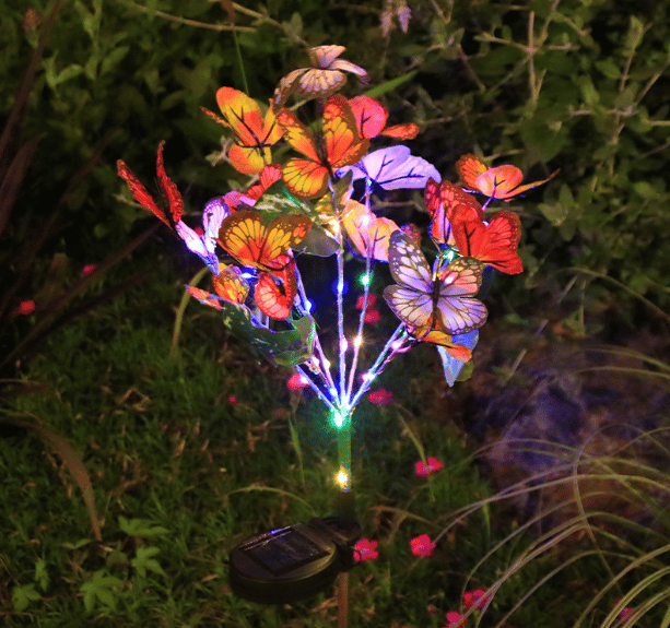 🦋Solar Outdoor Butterfly Lights💐