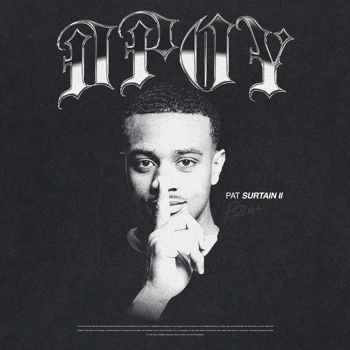 Pat Surtains II - DPOY Shhh Tee